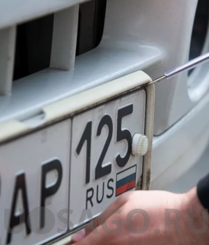 Государственные номера автомобилей в РФ