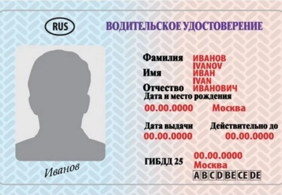 Особенности.Восстановление водительского удостоверения при потере